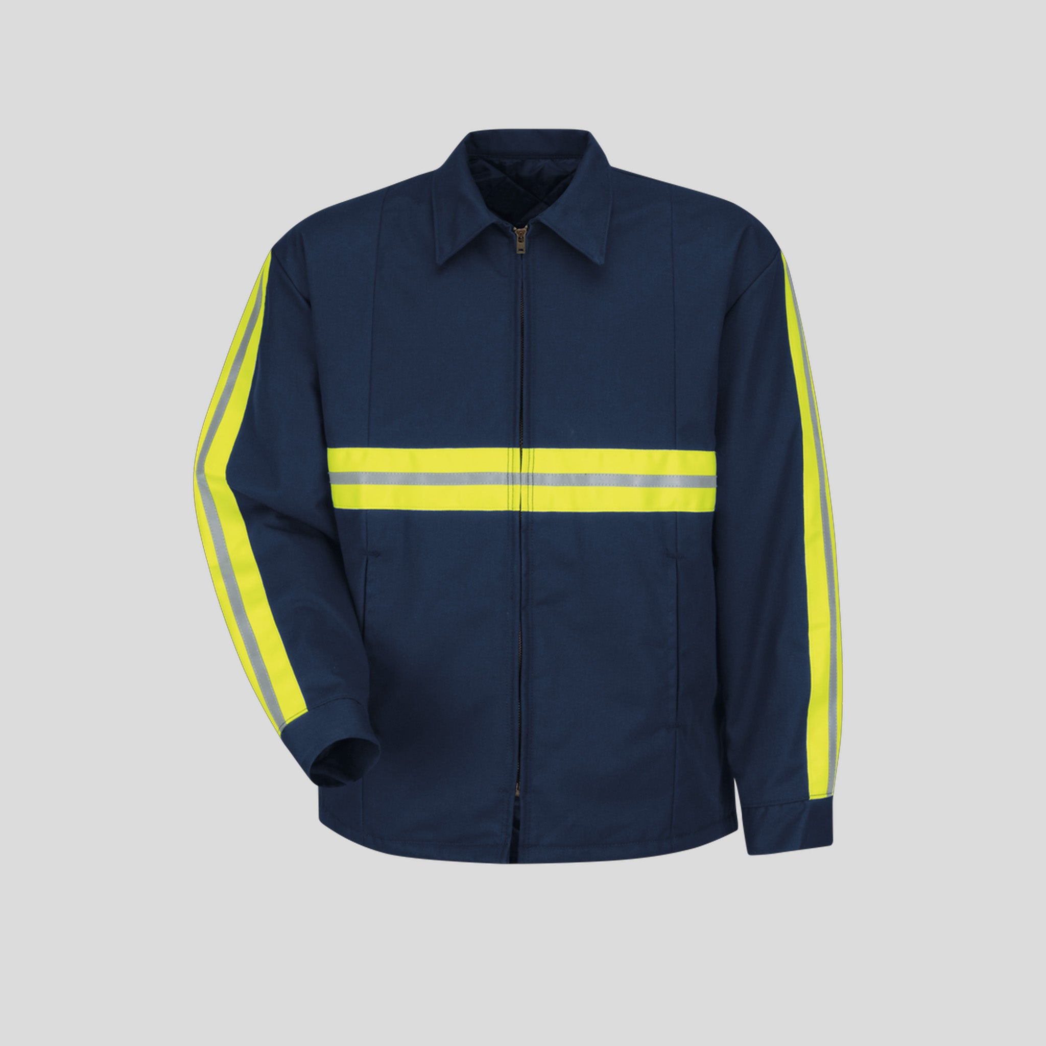 Enhanced Visibility Perma-Lined Panel Jacket | Navy