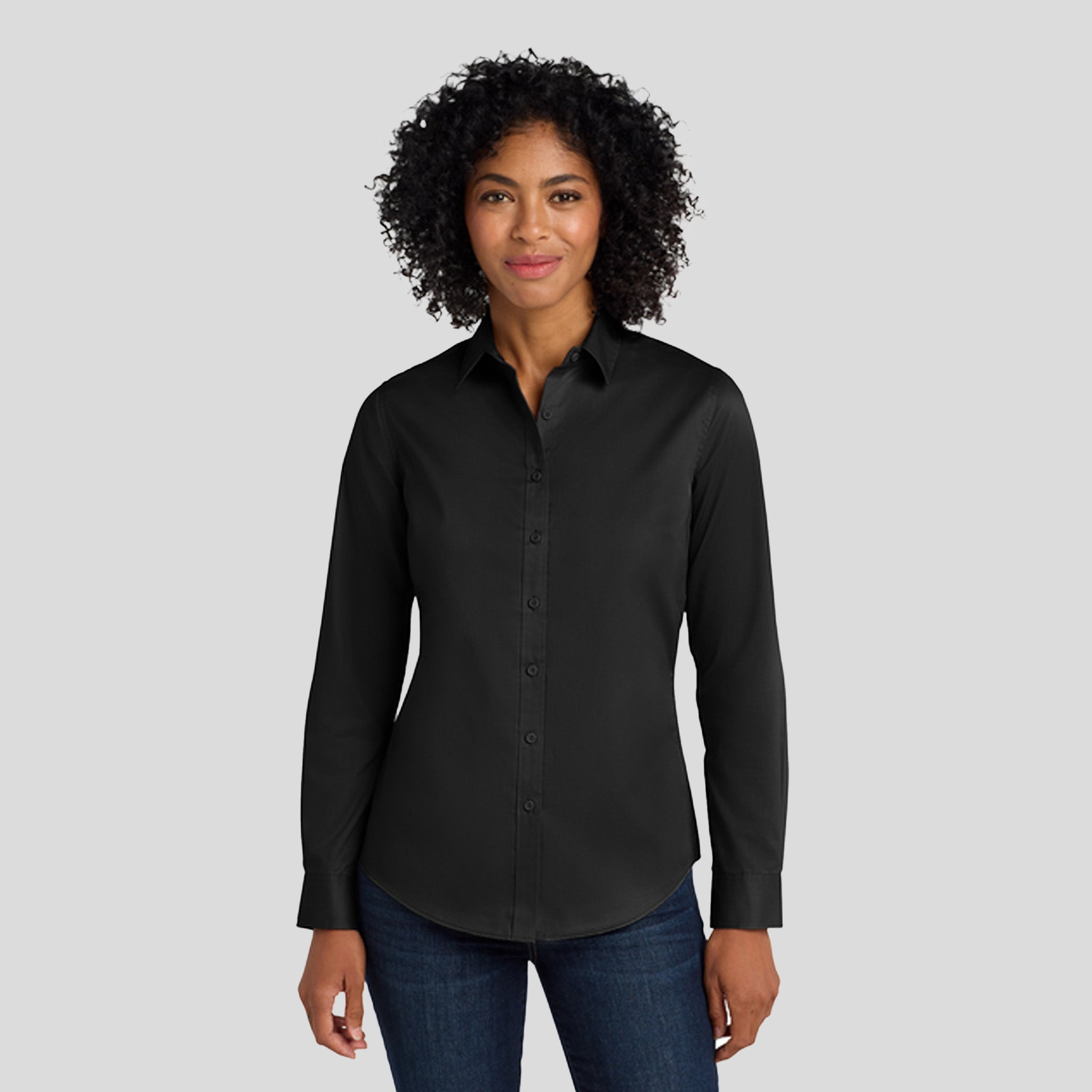Women's SuperProβ’ Twill Shirt | Black