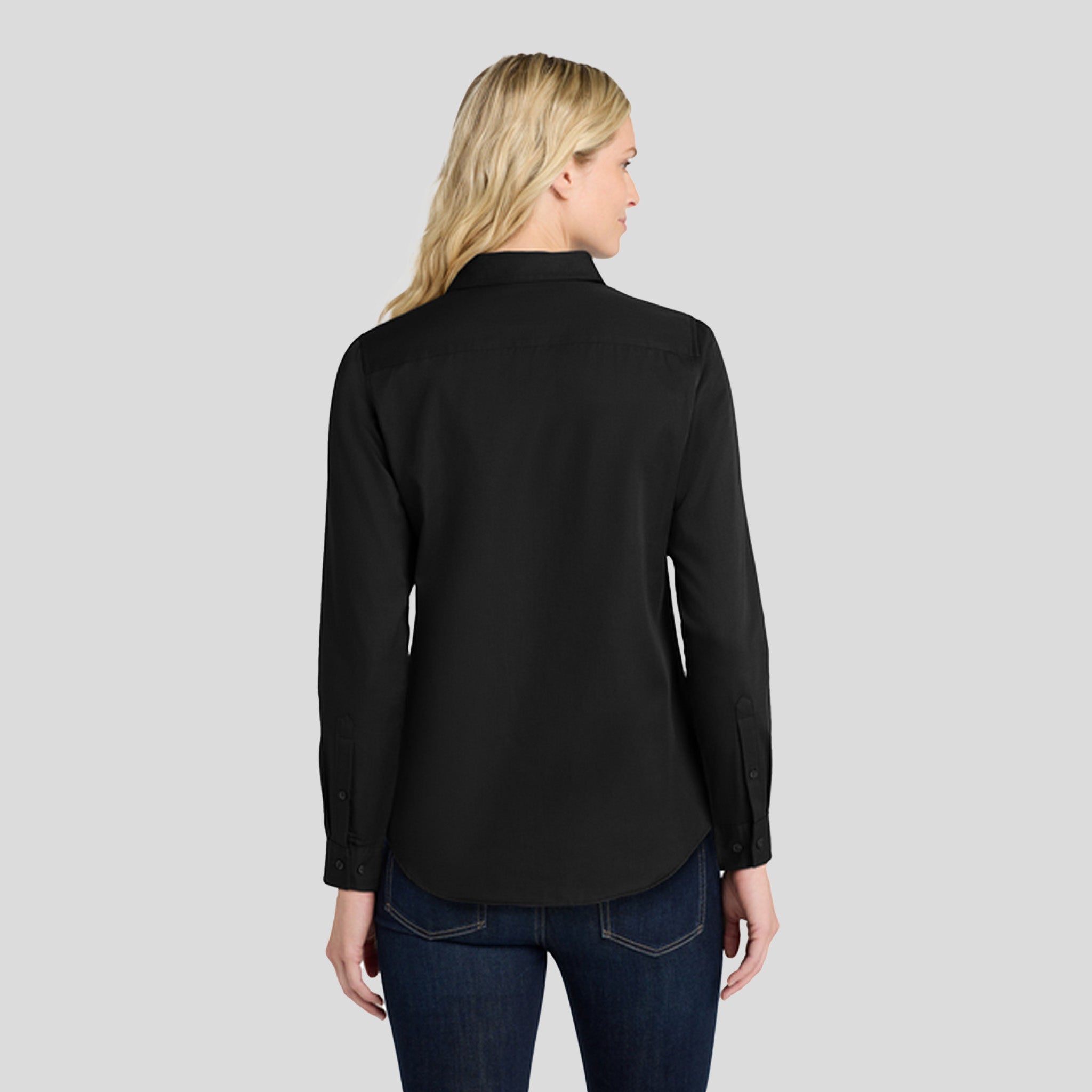 Women's Long Sleeve SuperPro React β’ | Deep Black