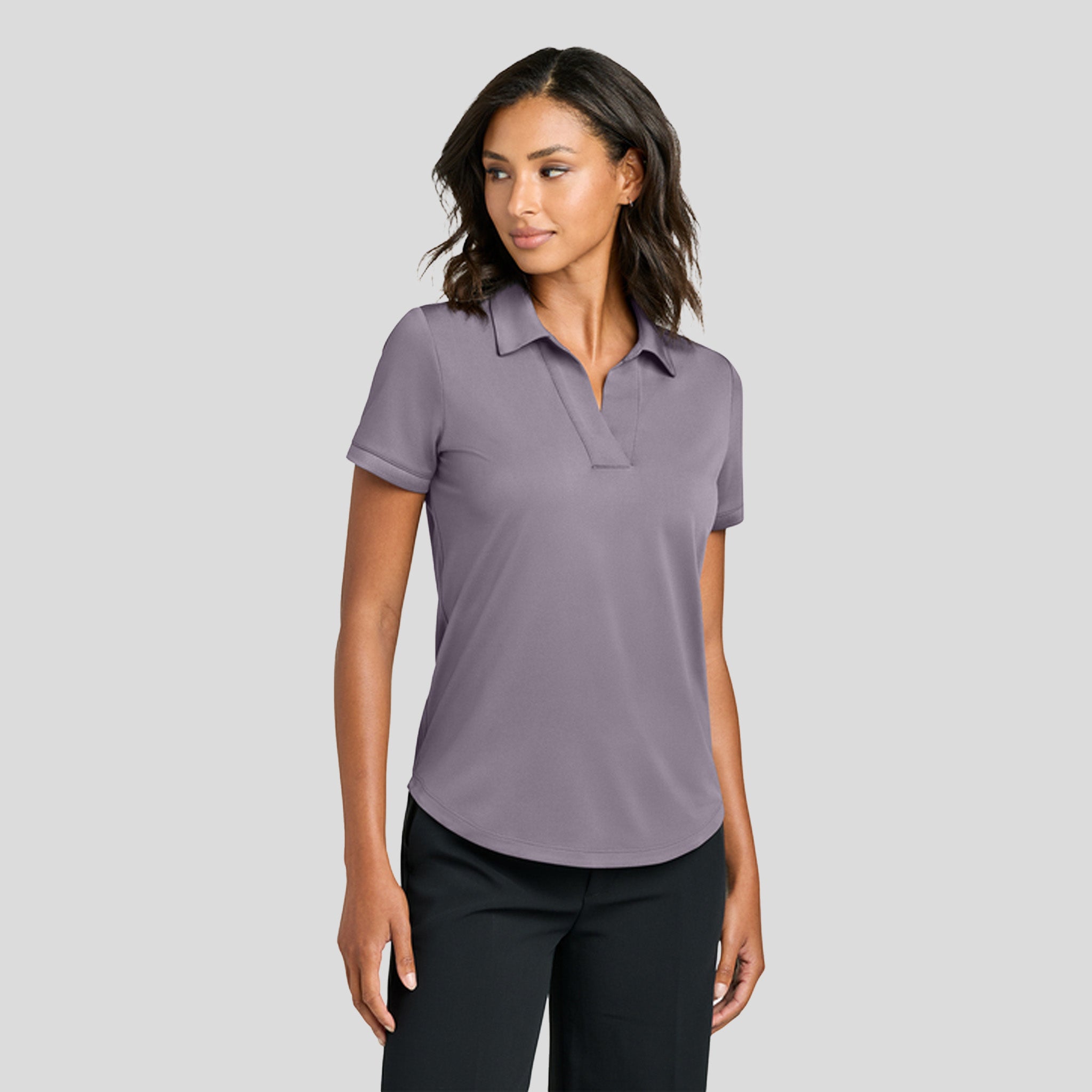 Womenβs Everyday Performance Polo | Purple Ash