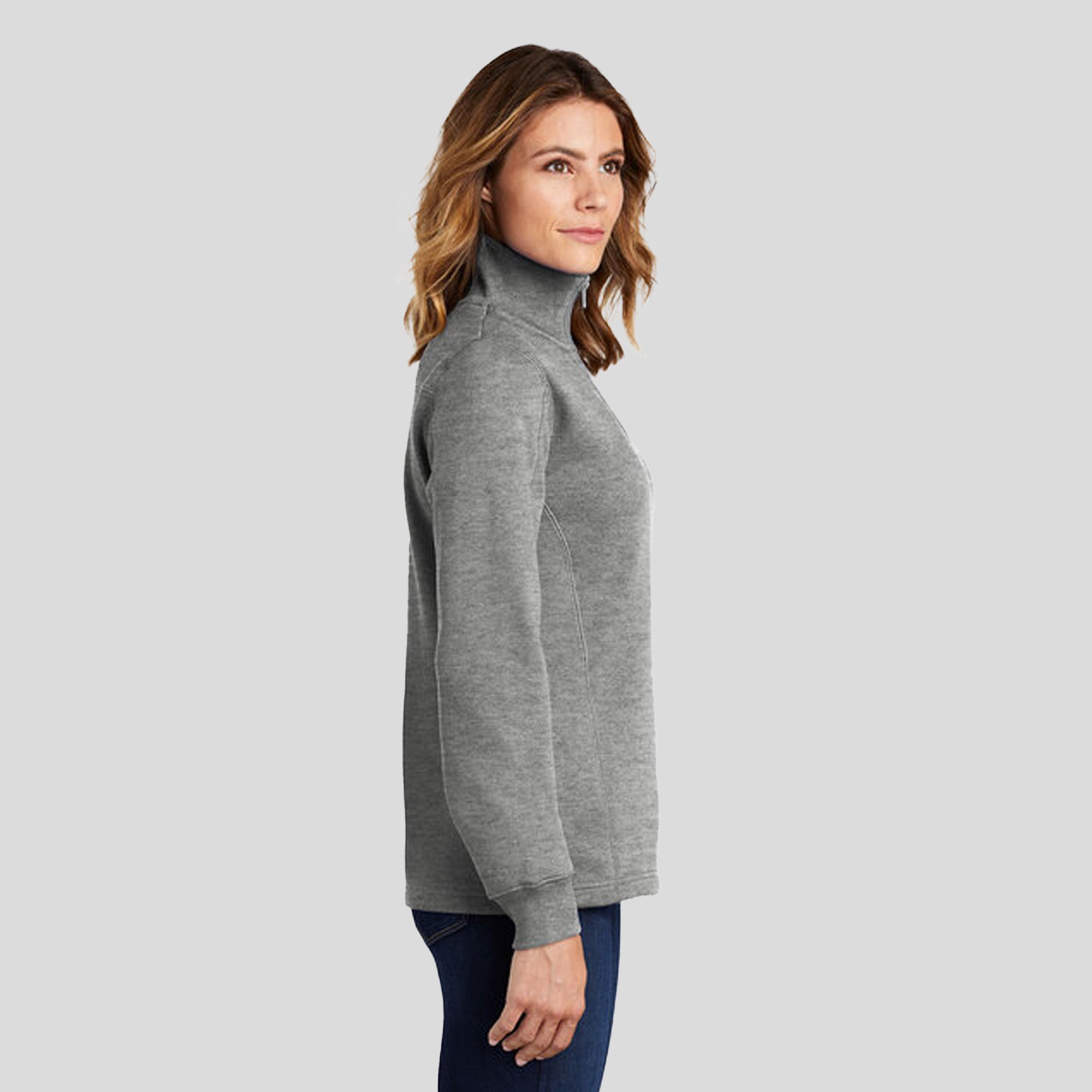 Women's 1/4-Zip Sweatshirt | Vintage Heather