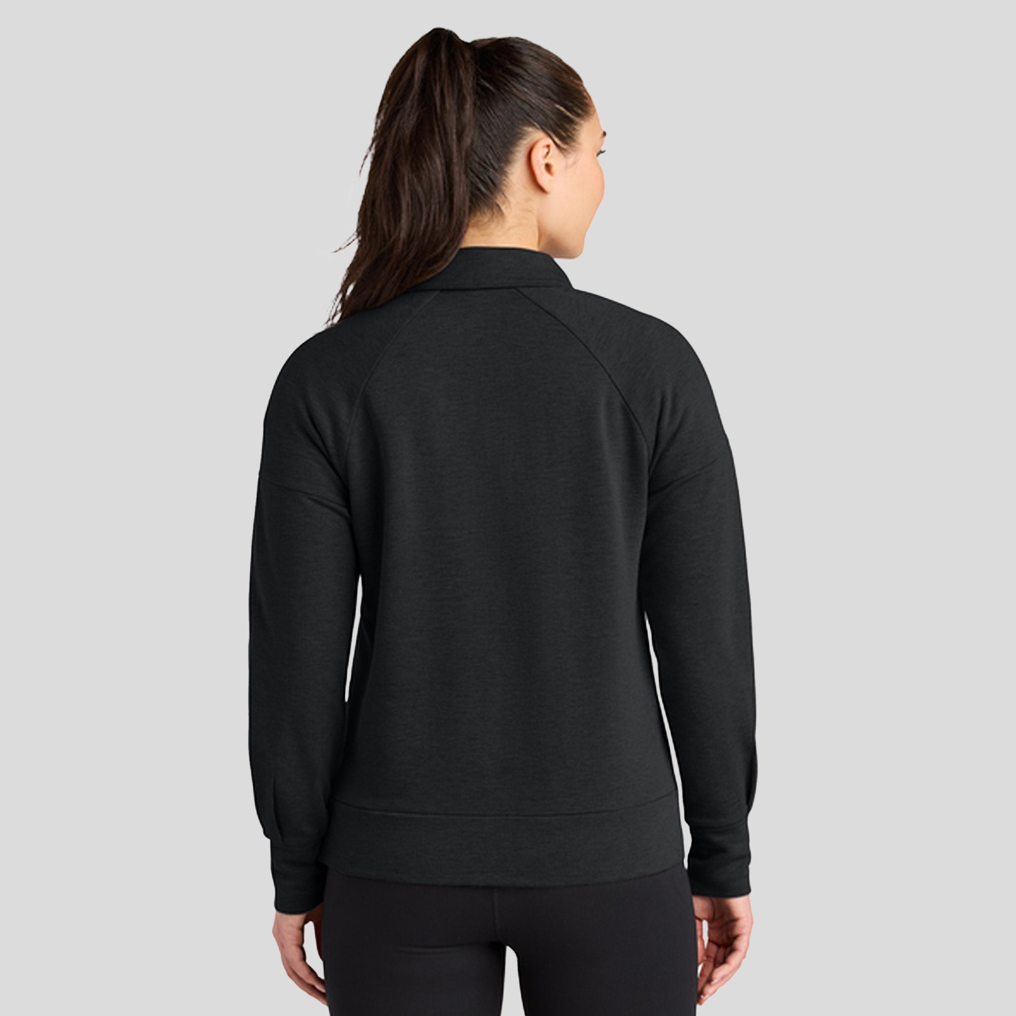 Womenβs Luuma 1/2-Zip | Blacktop