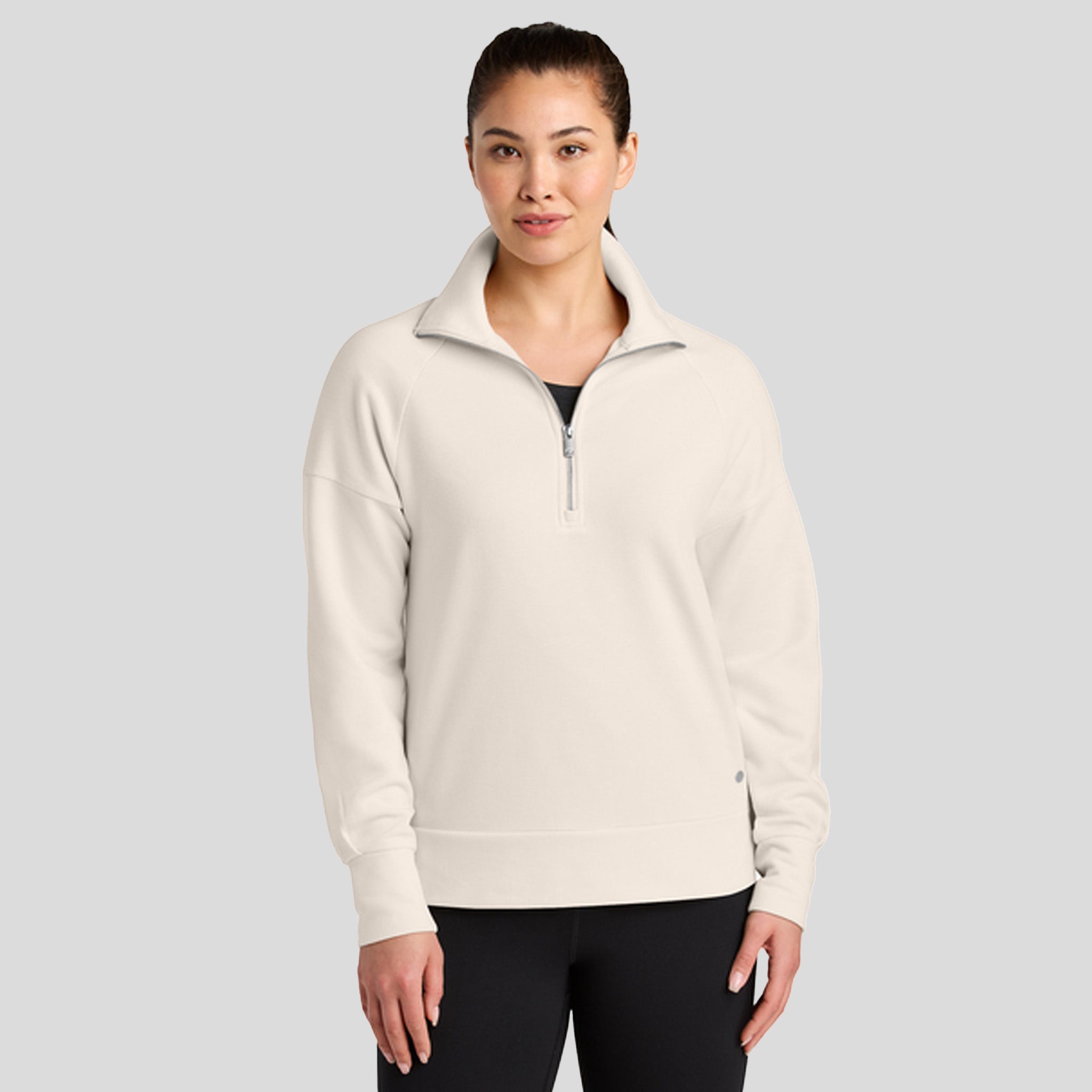 Womenβs Luuma 1/2-Zip | Light Suede