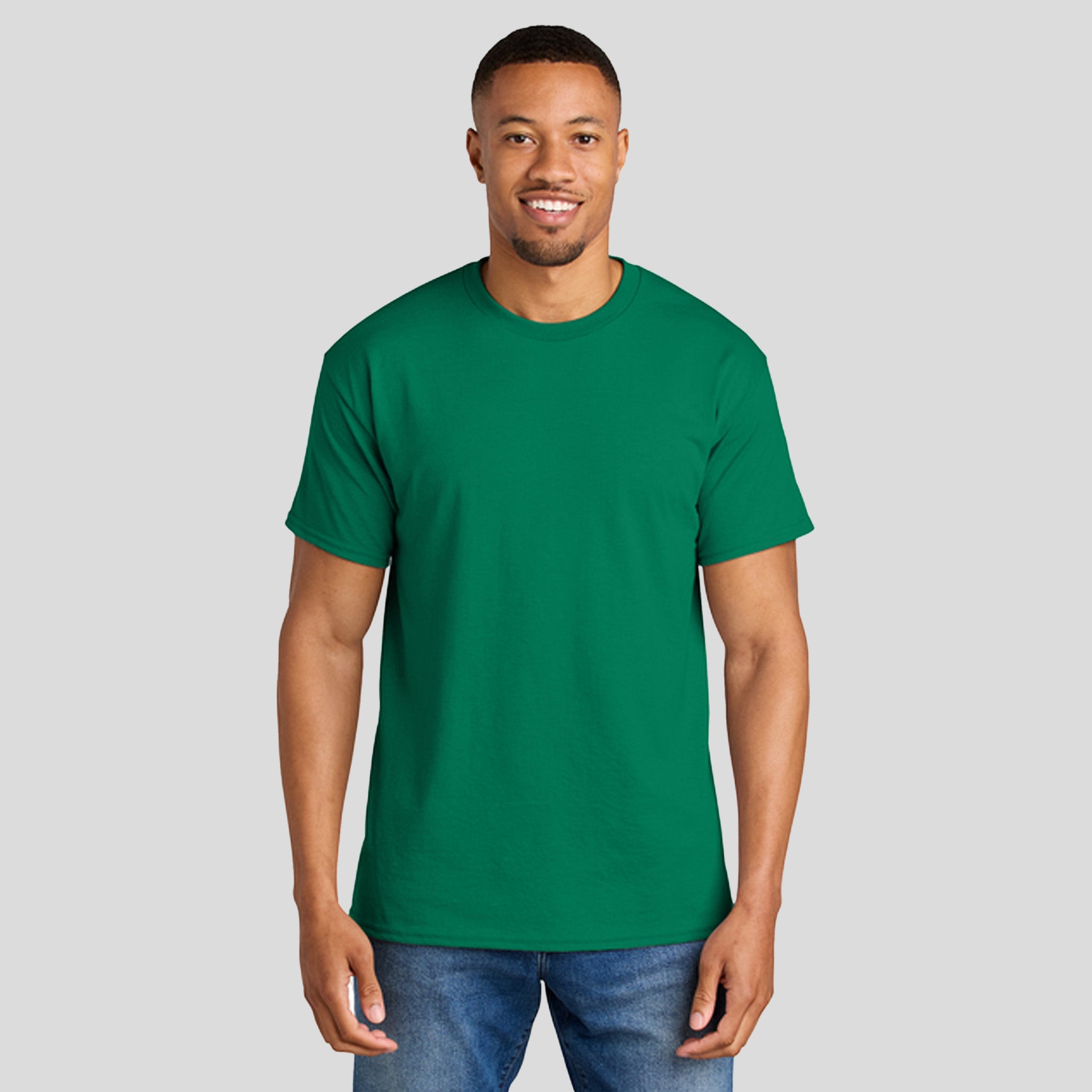 Gildan® DryBlend® 50 Cotton/50 Poly T-Shirt | Kelly Green