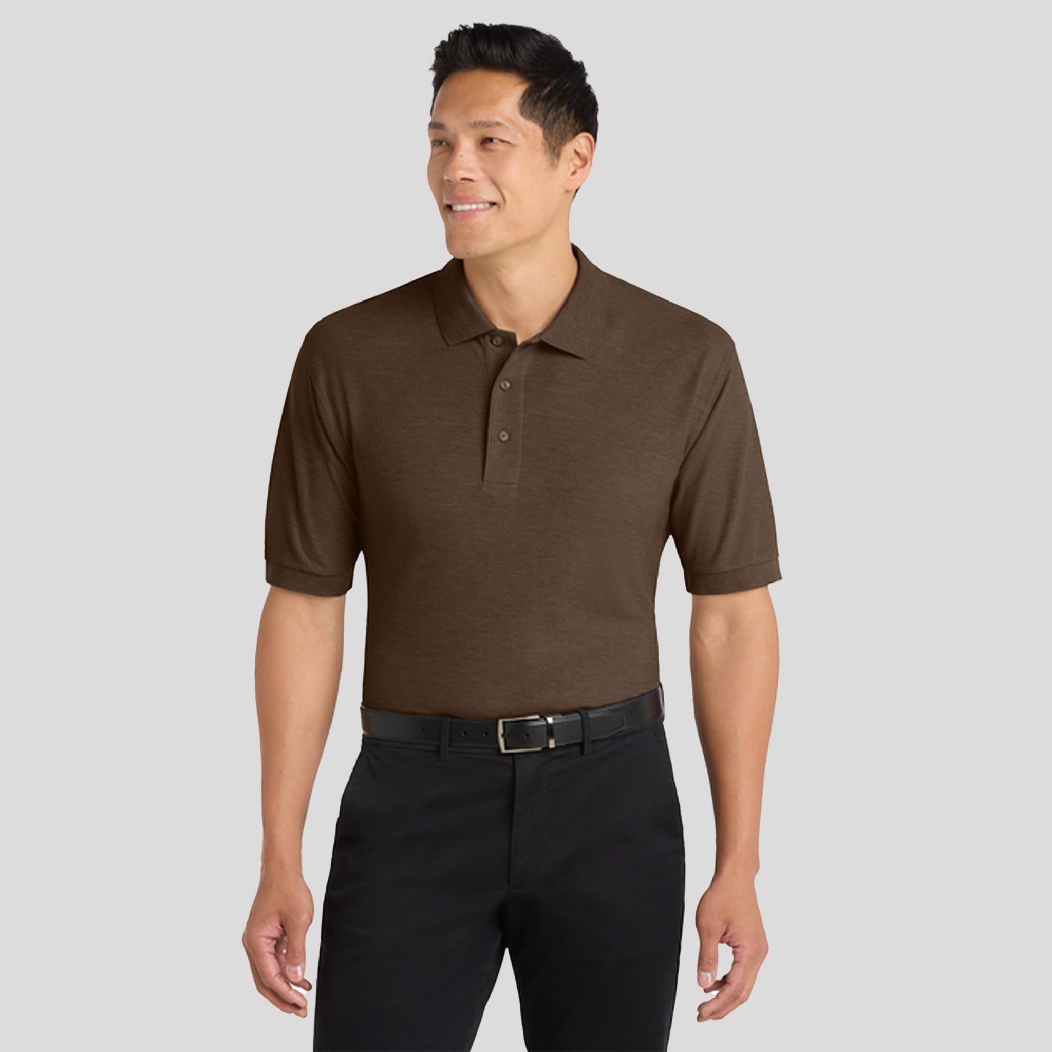 Silk Touch™ Polo | Coffee Bean
