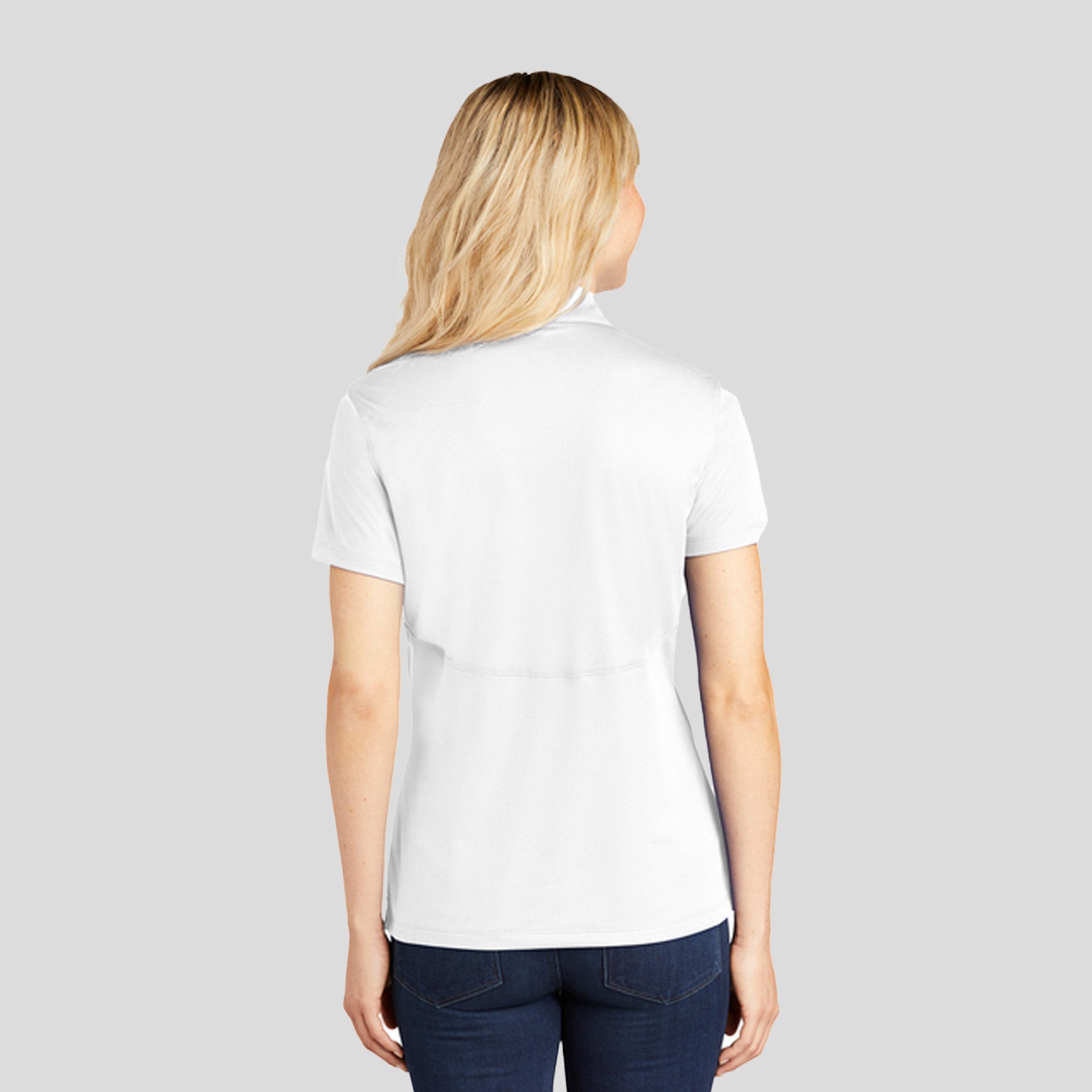 Women's Micropique Sport-Wick® Polo | White